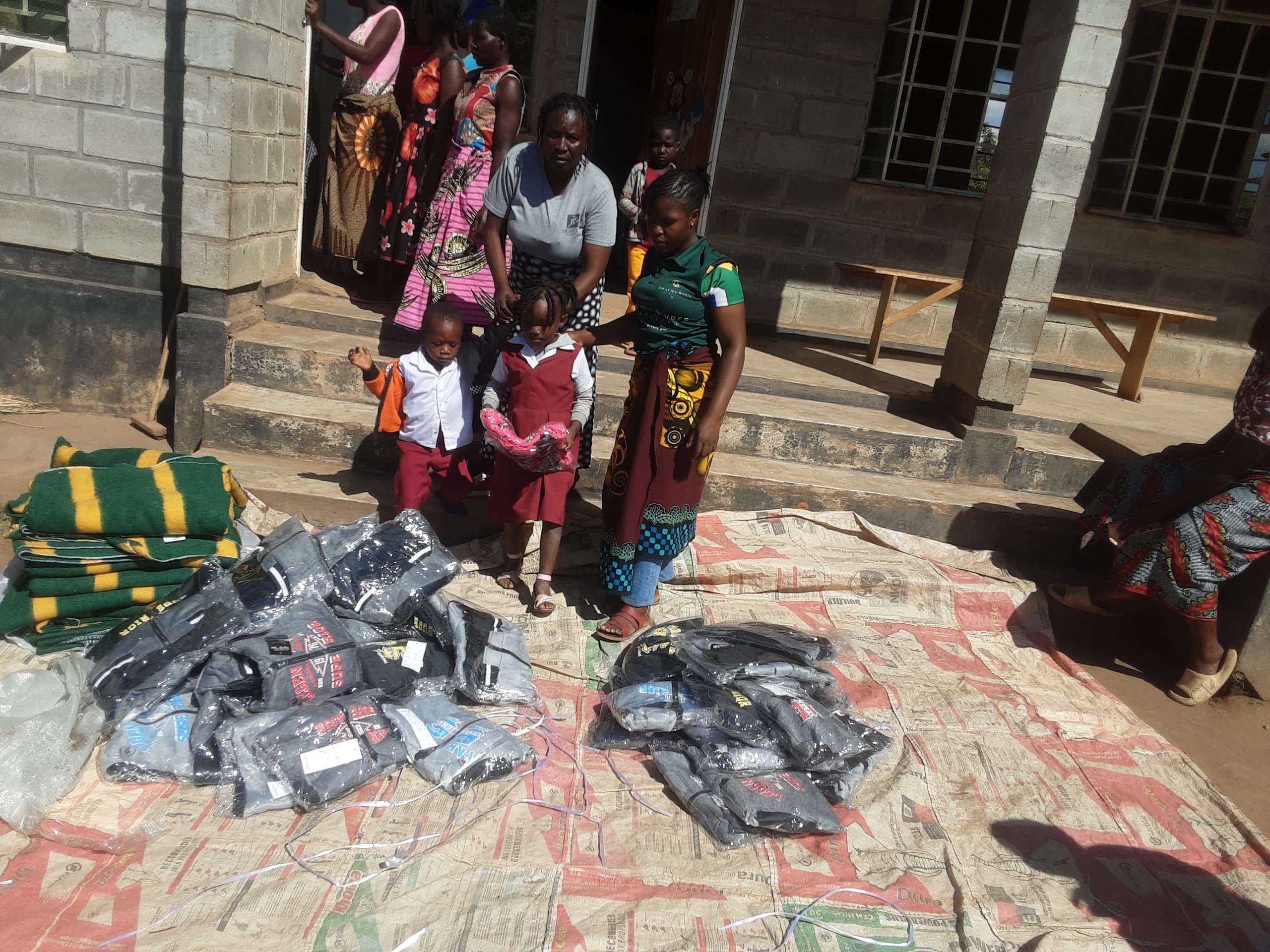 Clothing & Blanket Distribution