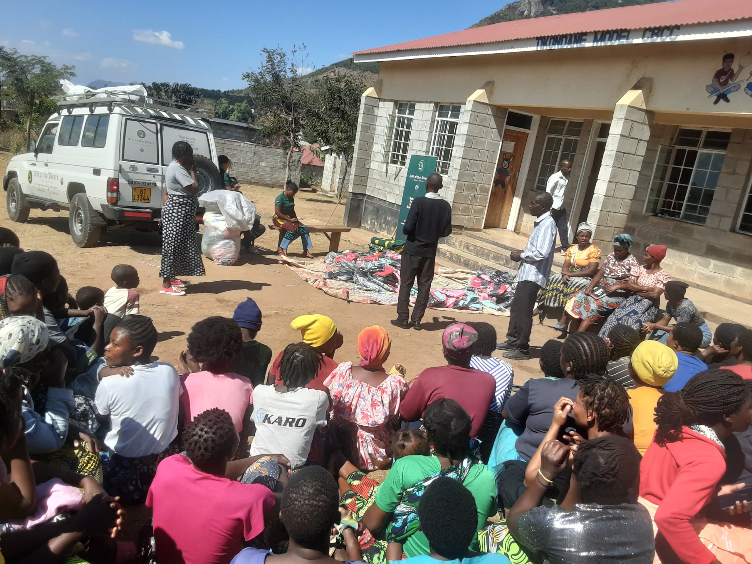 Clothing & Blanket Distribution