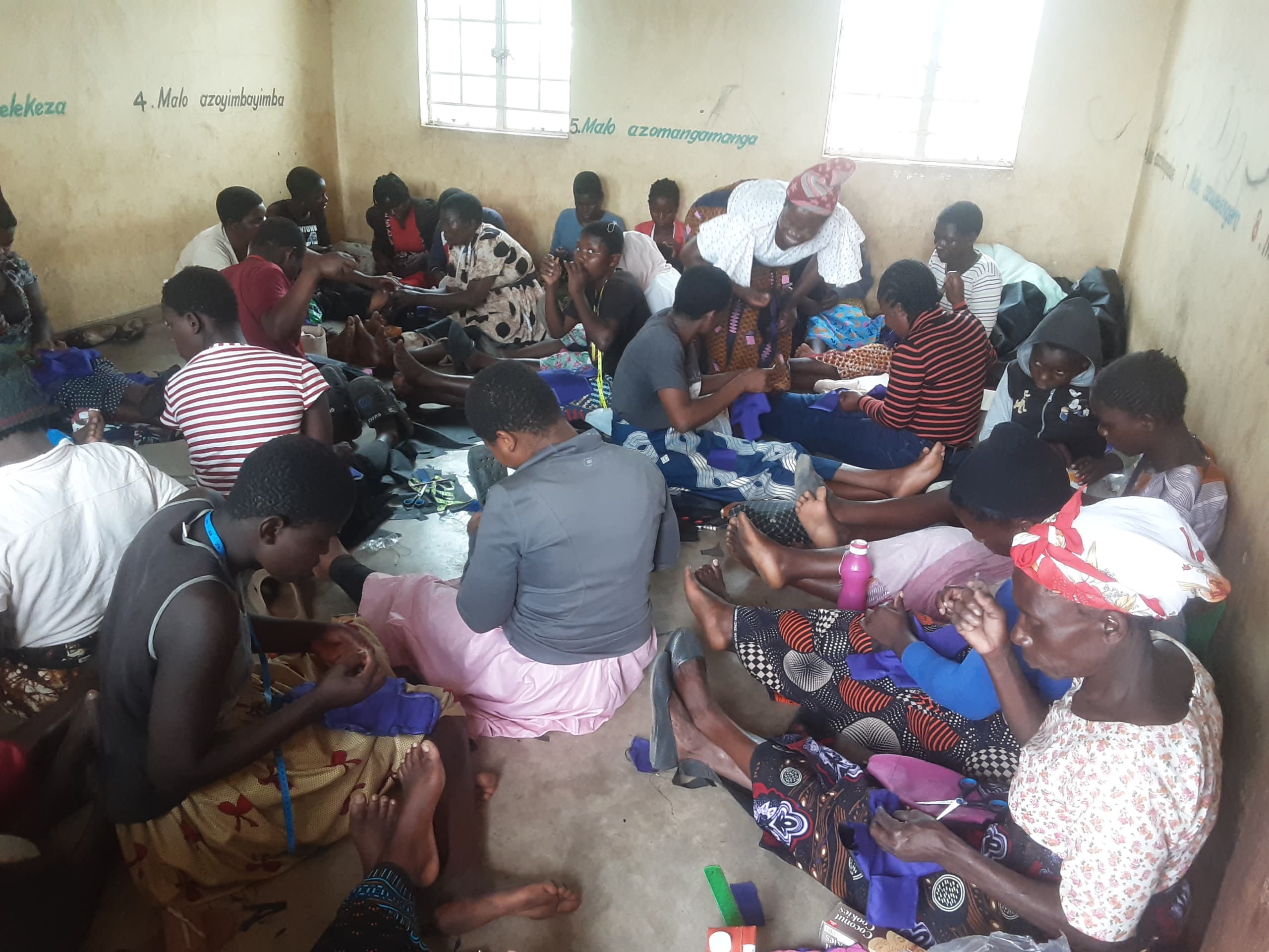 Reusable Pad Making Training