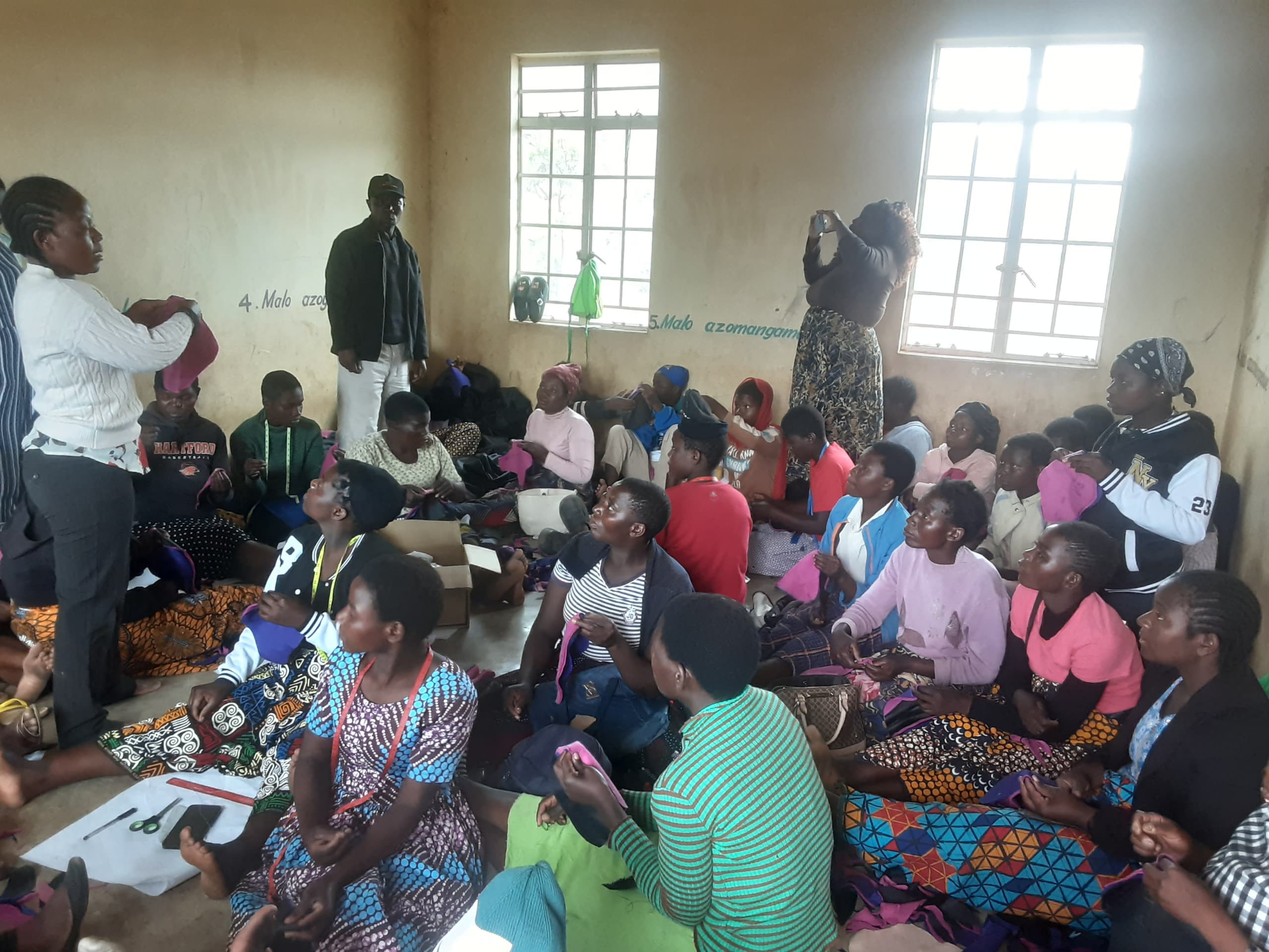 Reusable Pad Making Training
