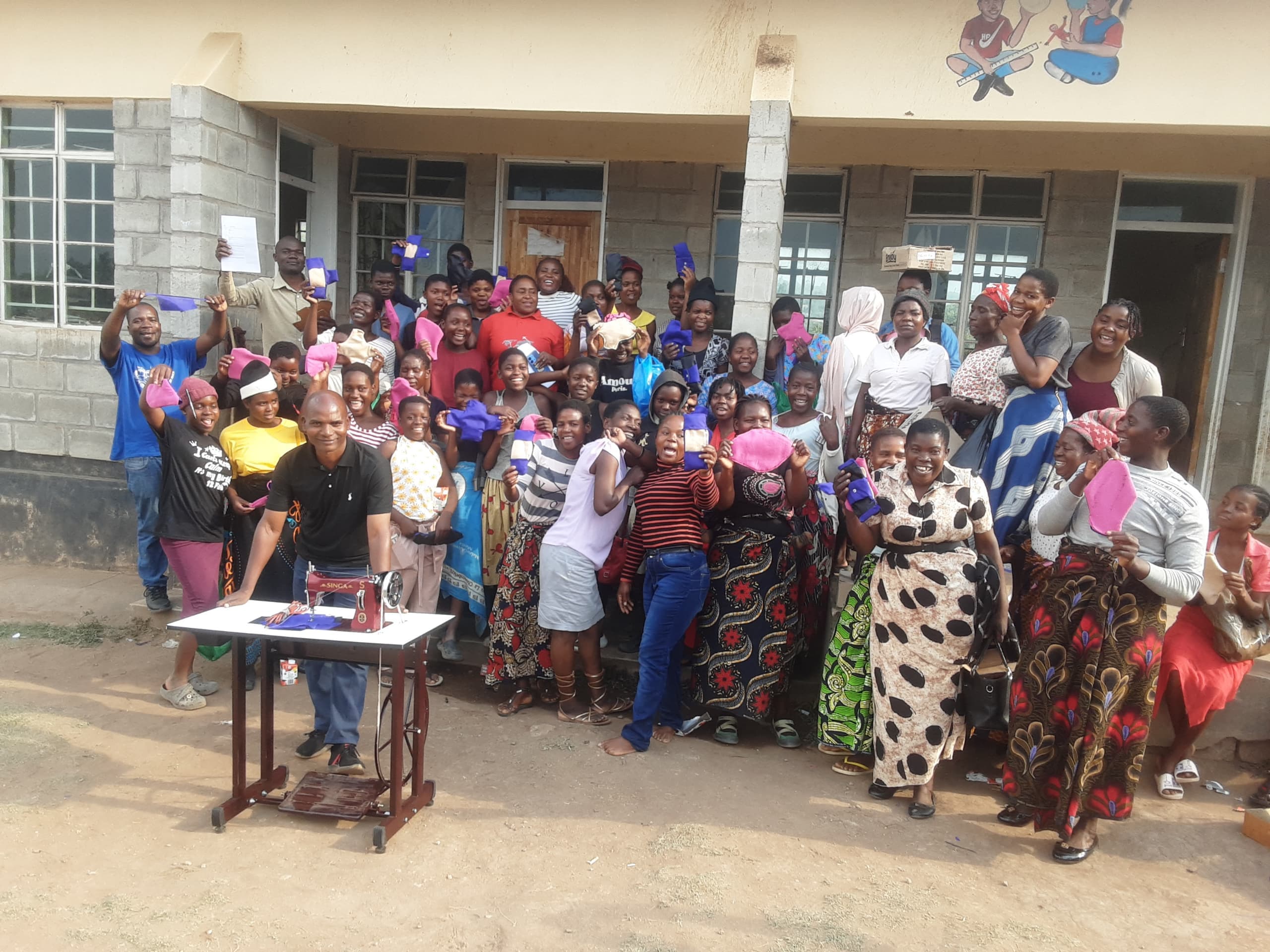 Reusable Pad Making Training